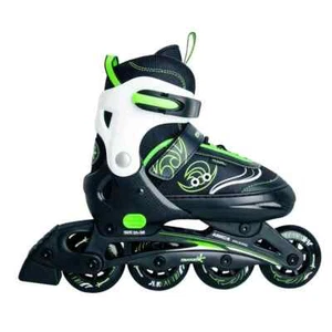 Muuwmi Sport Kinderinliner  Inline Skates verstellbar Gr. 37-40 - grün/schwarz - Bild 1 von 3