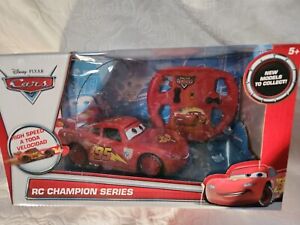 Disney Pixar Cars RC Champion Series Lightening McQueen Toy Remote Control Car