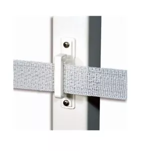 Nuevo paquete de 25 aisladores de poste de madera Safe-Fence R-16-W blanco - Imagen 1 de 2