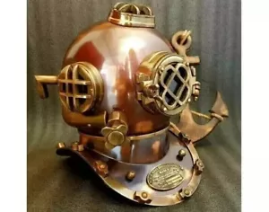 18" Taucherhelm US Navy Mark V Taucherhelm Tieftaucherhelm Tauchen - Bild 1 von 6