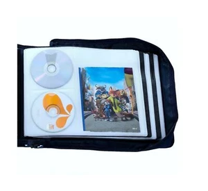 DVD CD Aufbewahrungsbox mit extra breiten Titeldeckblättern für Blu Ray Film Musik - Bild 1 von 9