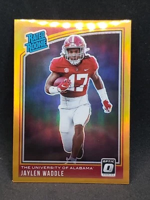 Jaylen Waddle 2021 Panini Chronicles Draft Picks Orange Rated Rookie ▪︎F426 - Image 1 of 2