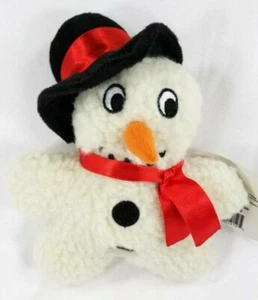 Fleecy Snowman Fleece Holiday Christmas dog toy toys puppy puppies dogs gift B2 - Picture 1 of 1