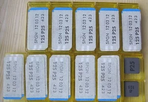 10 piezas SANDVIK Coromant SPGN 12 03 12 125 P25 423. - Imagen 1 de 2
