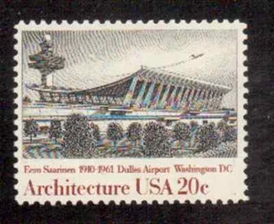 Scott # 2022...20 Cent...Architecture...Dulles Airport...15 Stamps - Picture 1 of 1