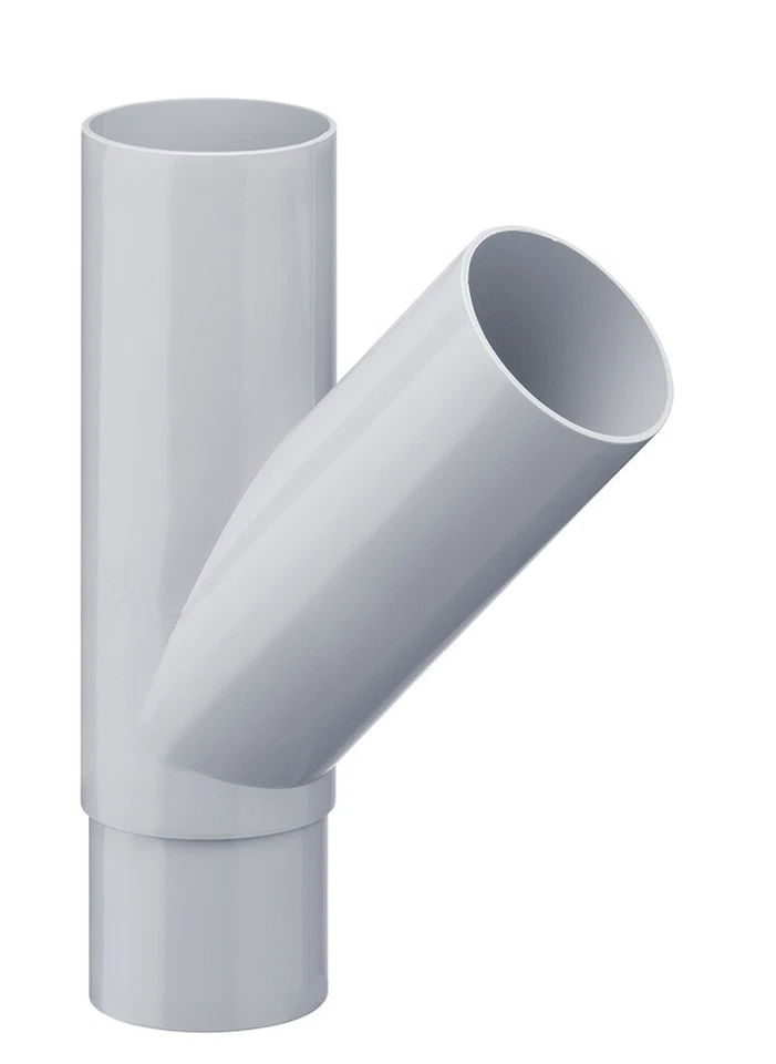 INEFA Abzweiger Fallrohr 45 Grad Fallrohrabzweig Rohrabzweig Abzweig Regenrohr - Bild 1 von 1