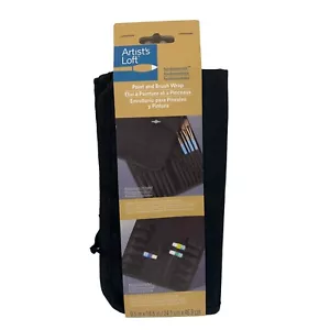 Artist’s Loft Paint And Brush Wrap Holds 14 Brushes And 12 Paint Tubes Brand New - Picture 1 of 4
