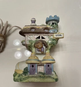 Ceramic boot house toy store night light for nursery Or Child’s Room - Picture 1 of 7
