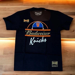 Mitchell & Ness Budweiser N.Y. Nets 100% Cotton T-Shirt Size XL New In Bag - Picture 1 of 10