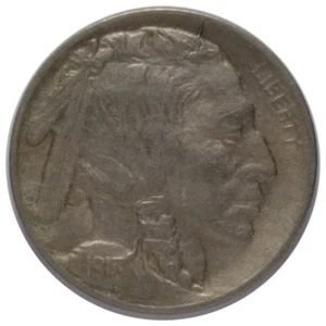 1913 5c Type 2 Buffalo Nickel - Beautiful Full Horn A1 - Foto 1 di 6