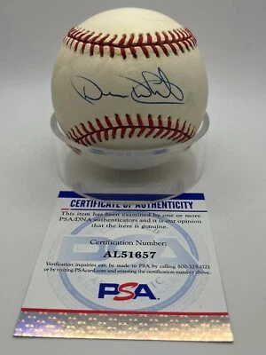 Devon White Angels Blue Jays Signed Autograph Official MLB Baseball PSA DNA - Image 1 of 3