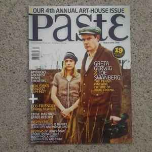 Paste Greta Gerwig Joe Swanberg PJ Harvey Steve Martin Art-House Issue Music F - Bild 1 von 4