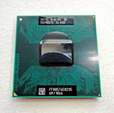 Intel Core 2 Duo E8235 2.8GHz, 2-Core, P, SLAQB, 6MB Cache, 44W Mobile Processor - Photo 1/2