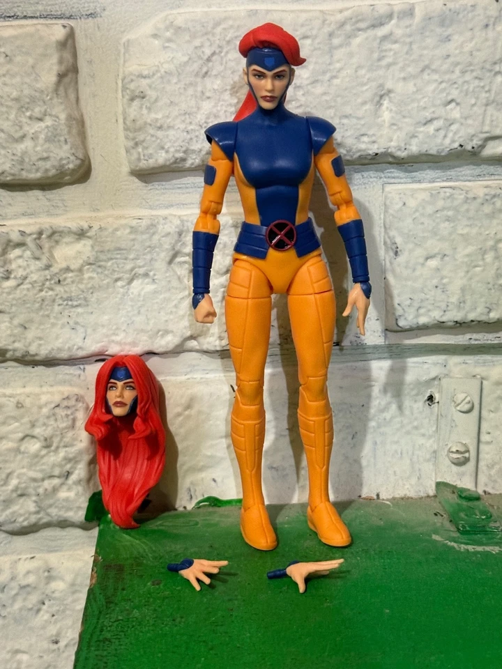 Figura de acción retro Jean gris Marvel Legends X-Men 97 ✅ Foto 1 de 2