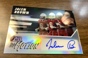 Jalen Brown 2025 Leaf Pro Set In-Motion Silver #'d /25 Auto SP RC FLORIDA STATE - Picture 1 of 2