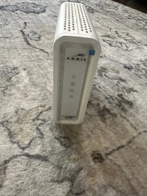 ARRIS Surfboard SB6190-RB DOCSIS 3.0 Cable Modem, White - Image 1 of 3
