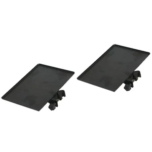 2 Pieces Mobile Phone Live Tripod Microphone Sound Card Tray Stand Clip Work - Photo 1 sur 12