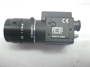 FZ-SC Omron Color ccd Camera, +Kowa Objectif Lens f=12mm/F1 4 (Used Tested) - Picture 1 of 12