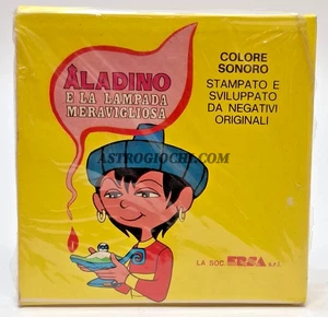 SUPER 8 ALADINO E LA LAMPADA MERAVISLIOSA ERSA 8mm NEW IN BOX VINTAGE 1980 - Picture 1 of 7