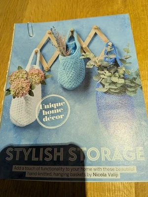 Hanging Baskets Knitting Pattern. - Image 1 of 2