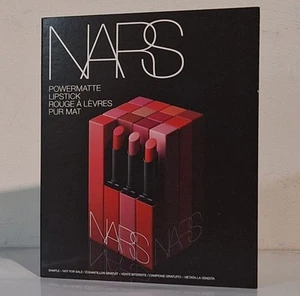 Tarjeta de muestra de lápiz labial NARS Orgasm Blush & Powermatte 4 cápsulas #112, 132, 133, 115 - Imagen 1 de 2