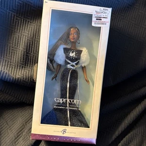 African-American Barbie pink label Zodiac Collection Capricorn 2004 NIB Read - Picture 1 of 4