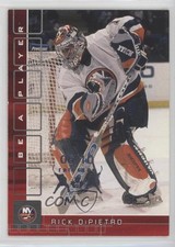 2001-02 ITG Be A Player Memorabilia Ruby Spring Expo /10 Rick DiPietro #1