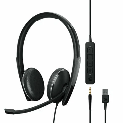 Epos Sennheiser Adapt 165 USB II Stereo Computer Headset Mit 3.5mm Plug 1000916 - Bild 1 von 3
