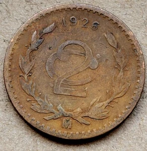 1926-M Mexico 2 Centavos - Picture 1 of 2