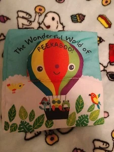 Melissa & Doug K's Kids Soft Cloth Activity Book The Wonderful World Of Peekaboo - Picture 1 of 5