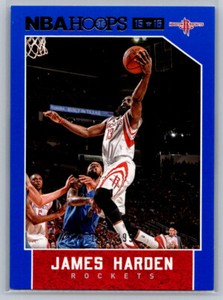 2015 Hoops James Harden #3 Blue 107/399 Houston Rockets