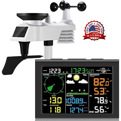 Estacion Meteorologica Profesional Monitorea Condicion Climatica Desde Casa NEW - Image 1 of 4