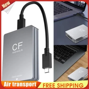 CFexpress Lecteur de Carte Type A USB 3.2 10Gbps avec Câble USB C vers USB C/USB A - Photo 1/12
