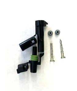Aptiv WeatherPak WPK-2-1614, 16-14 AWG Juego de dos conductores (M/F) con pasadores y sellos - Imagen 1 de 6