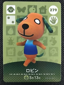 Biskit 279 amiibo Animal Crossing Serie 3 japanisches Kartenspiel Nintendo Kostenloser Versand - Bild 1 von 12