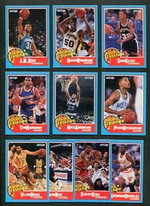 1990-91 Fleer Basketball Rookie Sensations Complete 10 Card Insert Set Robinson - Picture 1 of 1