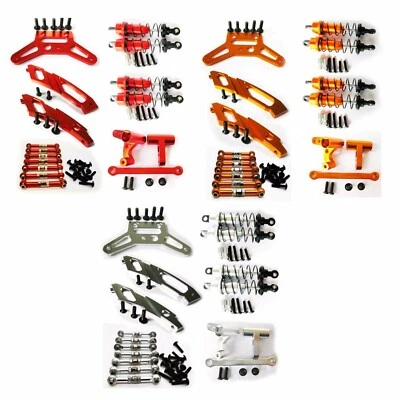 Aluminum metal Shock absorber DIY upgrade kit Fit For 1/10 HPI WR8_flux Rc Car - Image 1 of 4