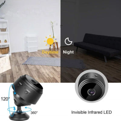 HD A9 Tuya Smart Mini Kamera Wifi IP Kamera Home Security IR Nacht Q4X4 1080P - Bild 1 von 4