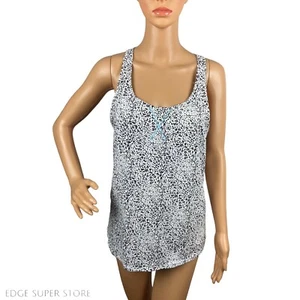 Calvin Klein Sleepwear Animal Print Racerback Sleeveless Tank Top Size Small - Picture 1 of 5