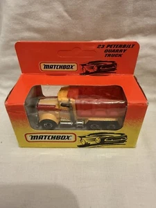 Matchbox Series No. 23 Peterbilt Quarry Truck Sealed In Box 1995 - Picture 1 of 4