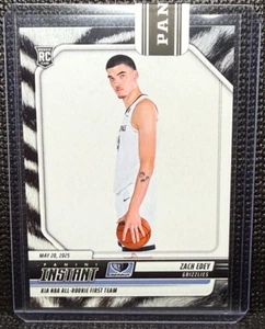 🏀 Zach Edey - RC - 2/5 - White Tiger - 2024-25 Panini Instant NBA Free Shipping - Picture 1 of 8