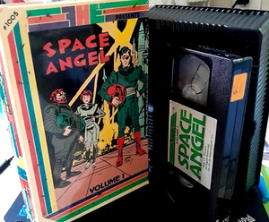 SPACE ANGEL Vol#1 1964/1981 1st Ed FHE Family Home Ent BIG BOX vhs "SYNCHRO-VOX" - Picture 1 of 2