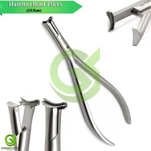 Serrated Hammer-head Orthodontic Plier Distal Cinch Bends Niti Archwire Pliers - Picture 1 of 3