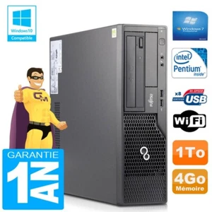 PC Fujitsu Esprimo E500 E85+ SFF Intel G640 RAM 4Go Disque 1 To Wifi W7 - Photo 1/1