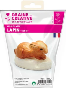 Latex Rabbit Mold - Picture 1 of 2