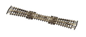Peco SL-E380F N Code 55 Single Slip Turnout Electrofrog - Picture 1 of 1