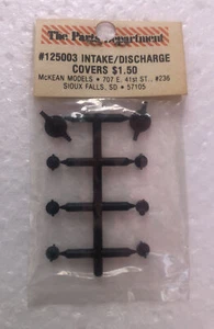The Parts Department #125003 Ansaug-/Auslassabdeckungen NEU IN VERPACKUNG - Bild 1 von 2