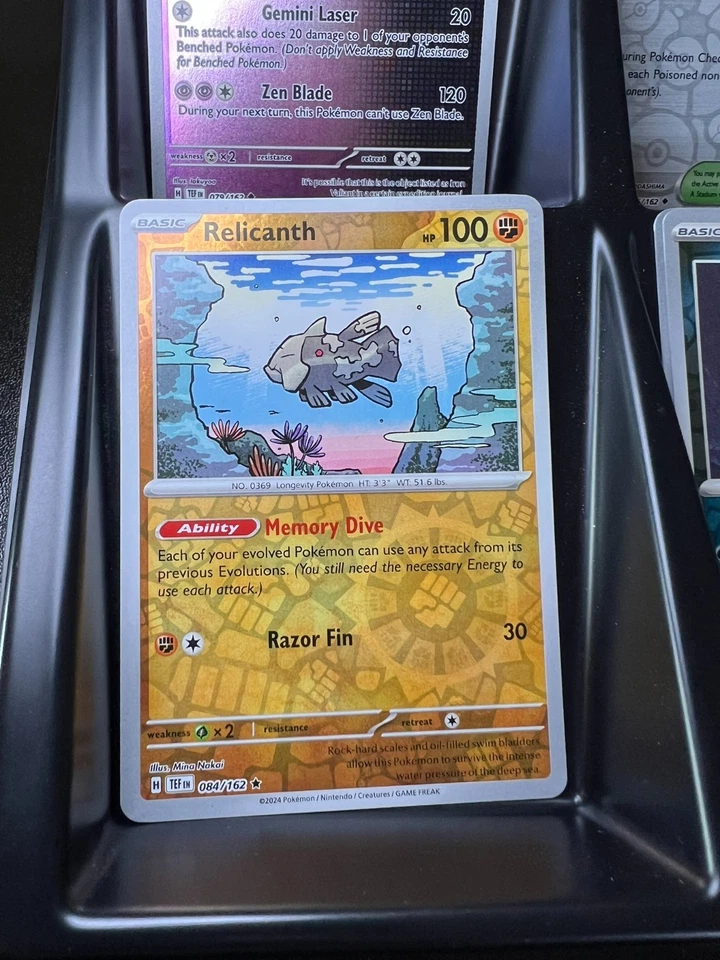 Relicanth 084/162 SV05: Temporal Forces Reverse Holo - Image 1 of 1