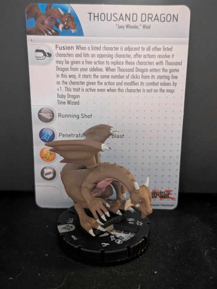 WizKids Heroclix YuGiOh! Serie 1 042 Mil Dragones Raro Foto 1 de 1