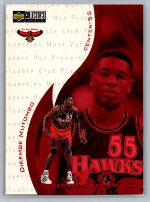1997-98 Collector's Choice Dikembe Mutombo #356 Atlanta Hawks - Image 1 of 2